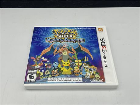 3DS POKÉMON: SUPER MYSTERY DUNGEON (LIKE NEW)