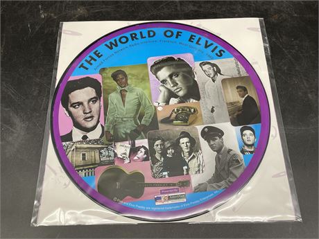 ‘THE WORLD OF ELVIS’ PICTURE DISC LP