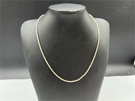 925 STERLING CHAIN 18”