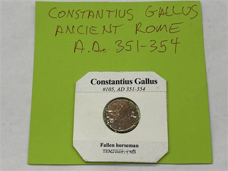 CONSTANTIUS GALLUS AD. 351-354