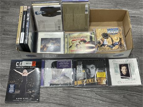 MISCELLANEOUS MUSIC VIDEOS & CDS - SOME SEALED