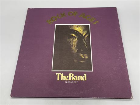 THE BAND (IN CONCERT) - ROCK OF AGES - VG+