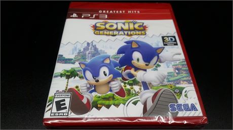 BRAND NEW - SONIC GENERATIONS - PS3