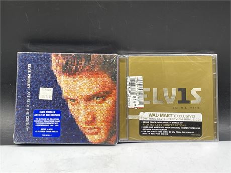 2 SEALED ELVIS CD’S