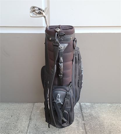 PING BAG WITH 3 PING CLUBS