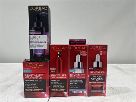 5 SEALED L’OREAL PRODUCT