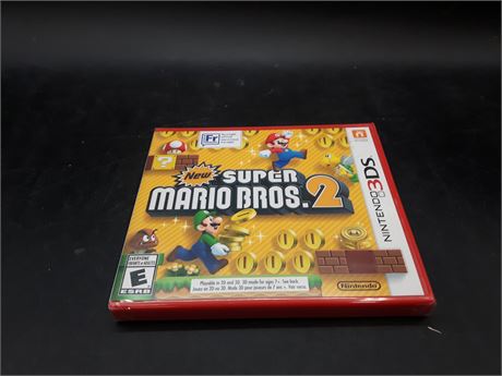 SEALED - NEW SUPER MARIO BROS 2 - 3DS