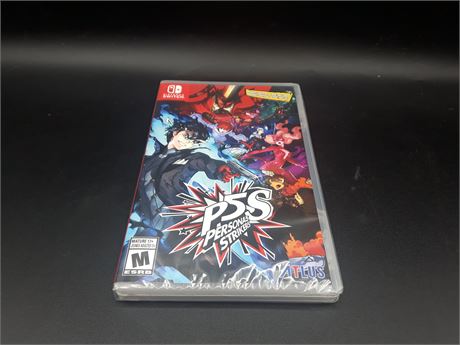 SEALED - PERSONA 5 STRIKERS - SWITCH