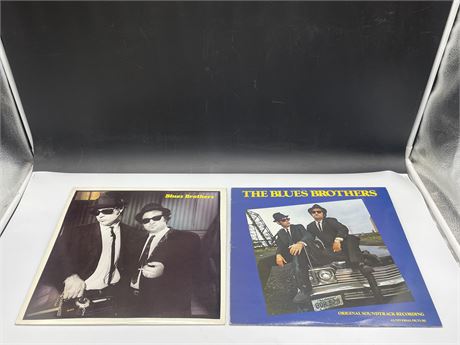 2 THE BLUES BROTHERS RECORDS - VG+