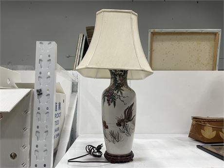 HAND PAINTED LAMP (28”)