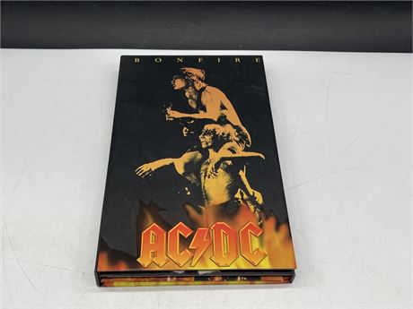 AC/DC BONFIRE 5 CD BOX SET - ALL DISCS ARE NM+