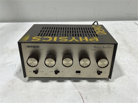 MONARCH STEREO AMP - UNTESTED