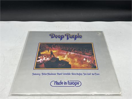 DEEP PURPLE - MADE IN EUROPE - EXCELLENT (E)