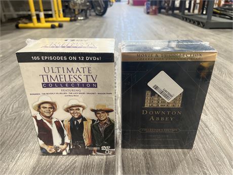 2 SEALED DVDS BOX SETS