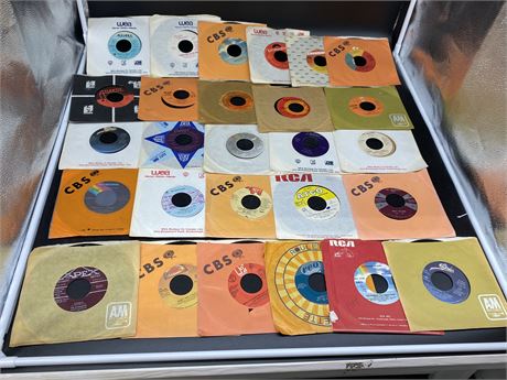 27 MISC. 45s (Good condition)