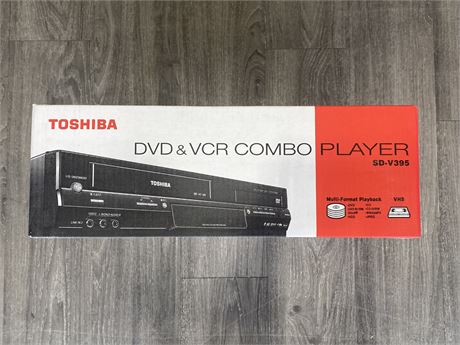 SEALED TOSHIBA SD-V395 DVD & VCR COMBO PLAYER