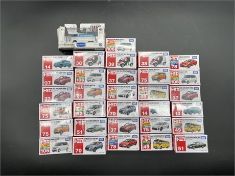 ~32 NEW COLLECTABLE TOY CARS