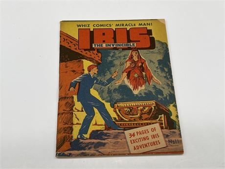 1942 FAWCETT - IBIS THE INVINCIBLE #11 -  (MINI COMIC)