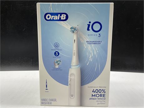 (NEW) ORAL-B IO SERIES 3 RECHARGEABLE TOOTHBRUSH