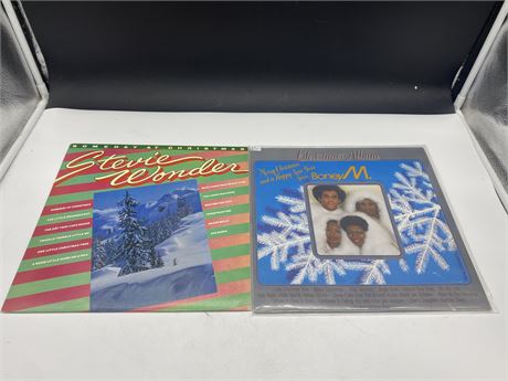 2 MISC. CHRISTMAS RECORDS - VG+