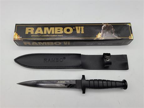 RAMBO VI AUTHENTIC REPRODUCTION - SIGNED BY SYLVESTER STALONE