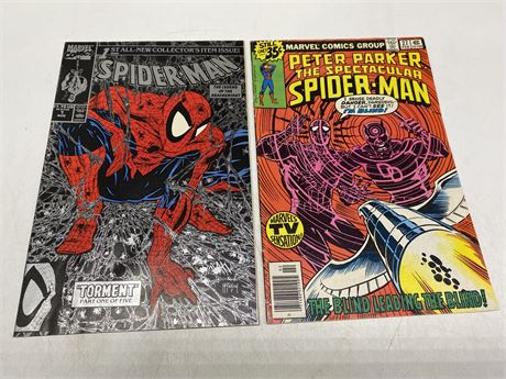 SPIDER-MAN TORMENT PART ONE COLLECTORS ISSUE & SPECTACULAR SPIDER-MAN #27