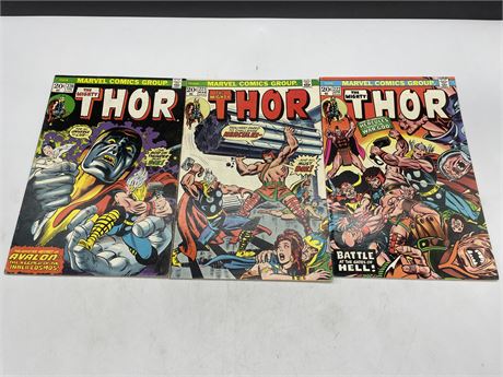 THE MIGHTY THOR #220-222