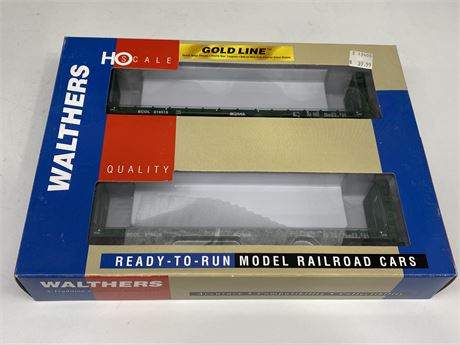 WALTHERS MODEL TRAIN RAILROAD CARS- RETAIL $40