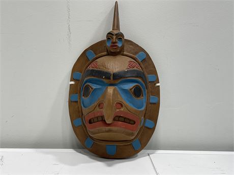 SIGNED J.WOLF MASK (15” TALL)