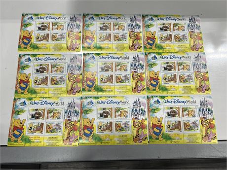 LOT OF 45 CENT MINT DISNEY STAMPS