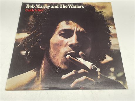 BOB MARLEY AND THE WAILERS - CATCH A FIRE - EXCELLENT (E)