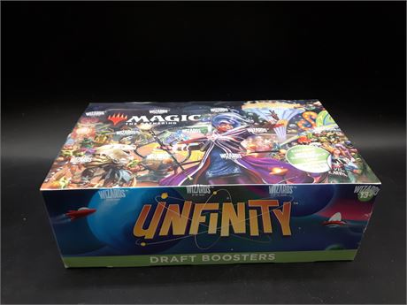 SEALED - MAGIC THE GATHERING UNFINITY DRAFT BOOSTER BOX