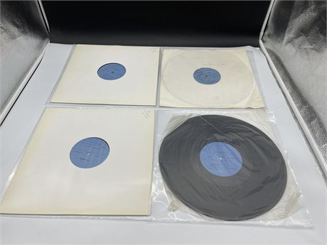 4 LOVERBOY TEST PRESSINGS - EXCELLENT (E)