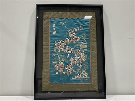 1000 BOYS PATTERN CHINESE EMBROIDERED PICTURE (22”x30”)