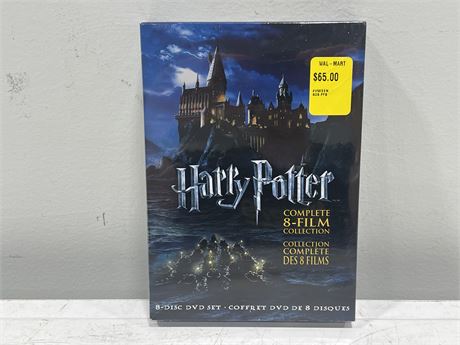 SEALED HARRY POTTER 8 FILM DVD COLLECTION