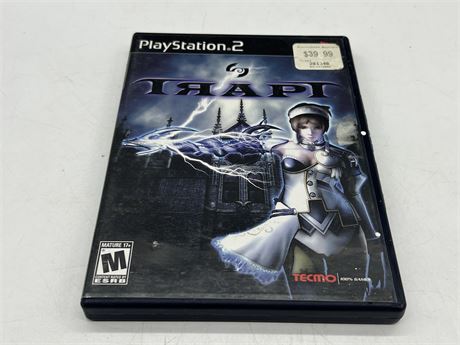TRAPT - PS2 W/INSTRUCTIONS - GOOD CONDITION