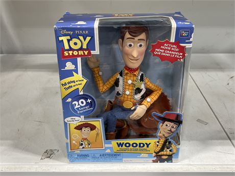 TOY STORY WOOD FIGURE IN PACKAGE 13” TALL