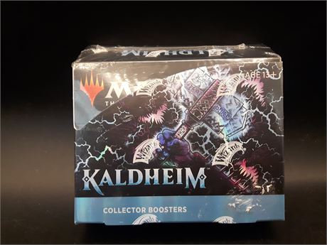 SEALED - MAGIC THE GATHERING KALDHEIM COLLECTORS BOOSTER BOX