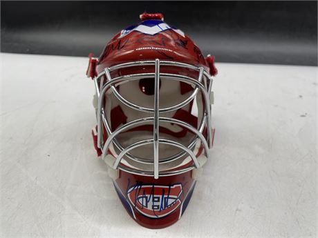 MONTREAL CANADIANS - SIGNED MASK INCLUDING CARY PRICE + 12 TOTAL