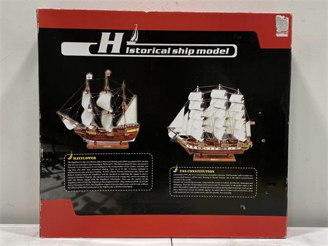 NEW WOODEN SHIP USS CONSTITUTION MODEL