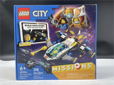 FACTORY SEALED LEGO CITY MISSIONS 60354
