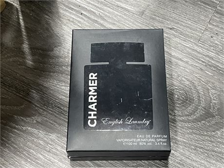 OPEN BOX ENGLISH LAUNDRY CHARMER COLOGNE 100ML (ABOUT 90% FULL)