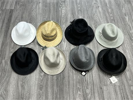 LOT OF HATS - SOME NEW WITH TAGS