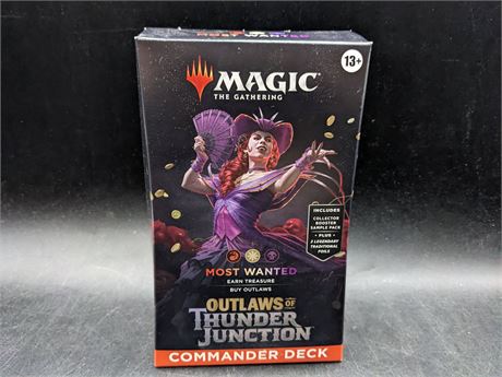 SEALED - MAGIC THE GATHERING OUTLAWS COMMANDER