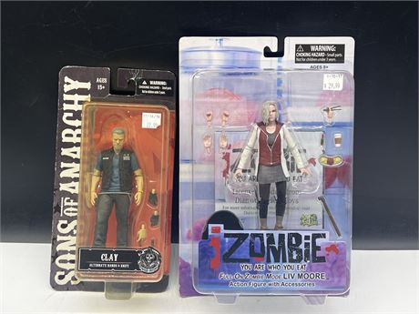 NEW SONS OF ANARCHY CLAY / IZOMBIE FIGURES