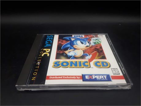 SONIC CD - VERY GOOD CONDITION - PC