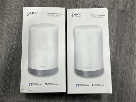 2 NEW GOSUND SMART LAMPS