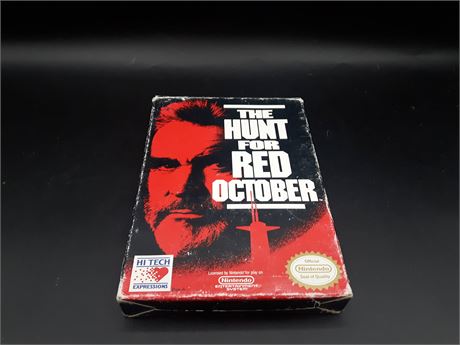 HUNT FOR THE RED OCTOBER - VERY GOOD CONDITION - NINTENDO
