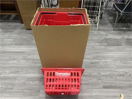 24 NEW SHOPPING BASKETS