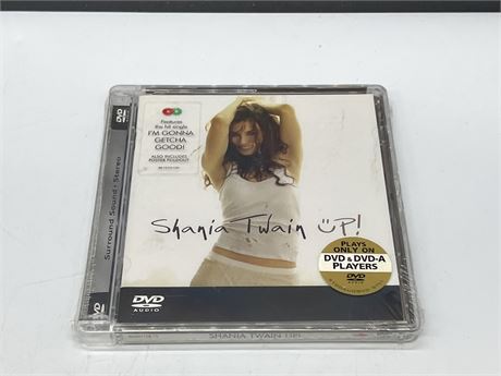 RARE - SHANIA TWAIN - UP! - DVD AUDIO SET